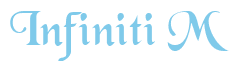 Rendering "Infiniti M" using Black Chancery