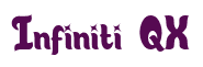 Rendering "Infiniti QX" using Candy Store