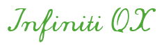 Rendering "Infiniti QX" using Commercial Script
