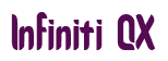 Rendering "Infiniti QX" using Callimarker