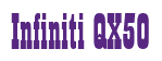 Rendering "Infiniti QX50" using Bill Board