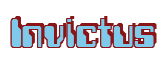 Rendering "Invictus" using Computer Font