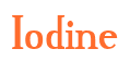 Rendering "Iodine" using Credit River