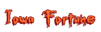 Rendering "Iowa Fortune" using Buffied
