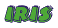 Rendering "Iris" using Comic Strip