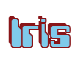 Rendering "Iris" using Computer Font