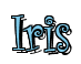 Rendering "Iris" using Curlz