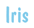 Rendering "Iris" using Dom Casual