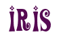 Rendering "Iris" using ActionIs