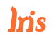 Rendering "Iris" using Color Bar