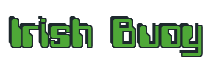 Rendering "Irish Buoy" using Computer Font