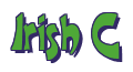 Rendering "Irish C" using Crane