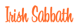 Rendering "Irish Sabbath" using Bean Sprout