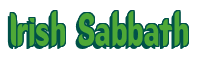 Rendering "Irish Sabbath" using Callimarker