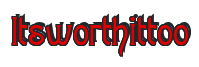 Rendering "Itsworthittoo" using Agatha