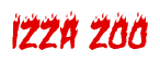 Rendering "Izza Zoo" using Charred BBQ