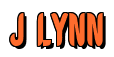 Rendering "J LYNN" using Callimarker