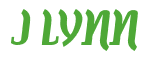 Rendering "J LYNN" using Color Bar