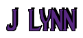 Rendering "J LYNN" using Deco