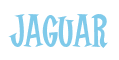 Rendering "JAGUAR" using Cooper Latin