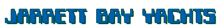 Rendering "JARRETT BAY YACHTS" using Computer Font