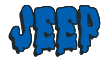 Rendering "JEEP" using Drippy Goo