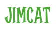 Rendering "JIMCAT" using Cooper Latin