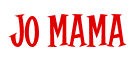 Rendering "JO MAMA" using Cooper Latin