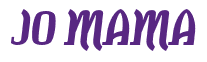 Rendering "JO MAMA" using Color Bar