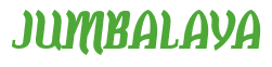 Rendering "JUMBALAYA" using Color Bar