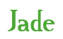 Rendering "Jade" using Credit River