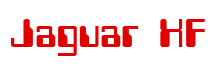 Rendering "Jaguar XF" using Computer Font