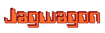 Rendering "Jagwagon" using Computer Font