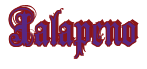 Rendering "Jalapeno" using Anglican