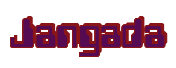 Rendering "Jangada" using Computer Font