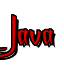 Rendering "Java" using Charming