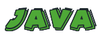 Rendering "Java" using Comic Strip