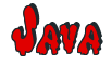 Rendering "Java" using Drippy Goo