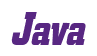 Rendering "Java" using Boroughs