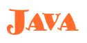 Rendering "Java" using Coffee Sack