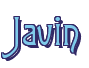 Rendering "Javin" using Agatha