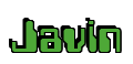 Rendering "Javin" using Computer Font