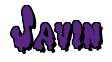 Rendering "Javin" using Drippy Goo