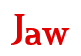 Rendering "Jaw" using Credit River
