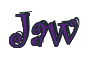 Rendering "Jaw" using Curlz