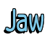 Rendering "Jaw" using Beagle