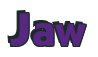 Rendering "Jaw" using Bully
