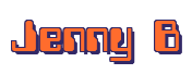 Rendering "Jenny B" using Computer Font