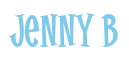 Rendering "Jenny B" using Cooper Latin