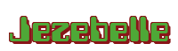 Rendering "Jezebelle" using Computer Font
